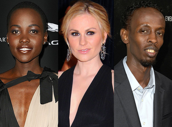 Lupita Nyong'o, Anna Paquin, Barkhad Abdi Lupita Nyong'o, Anna Paquin, Barkhad Abdi